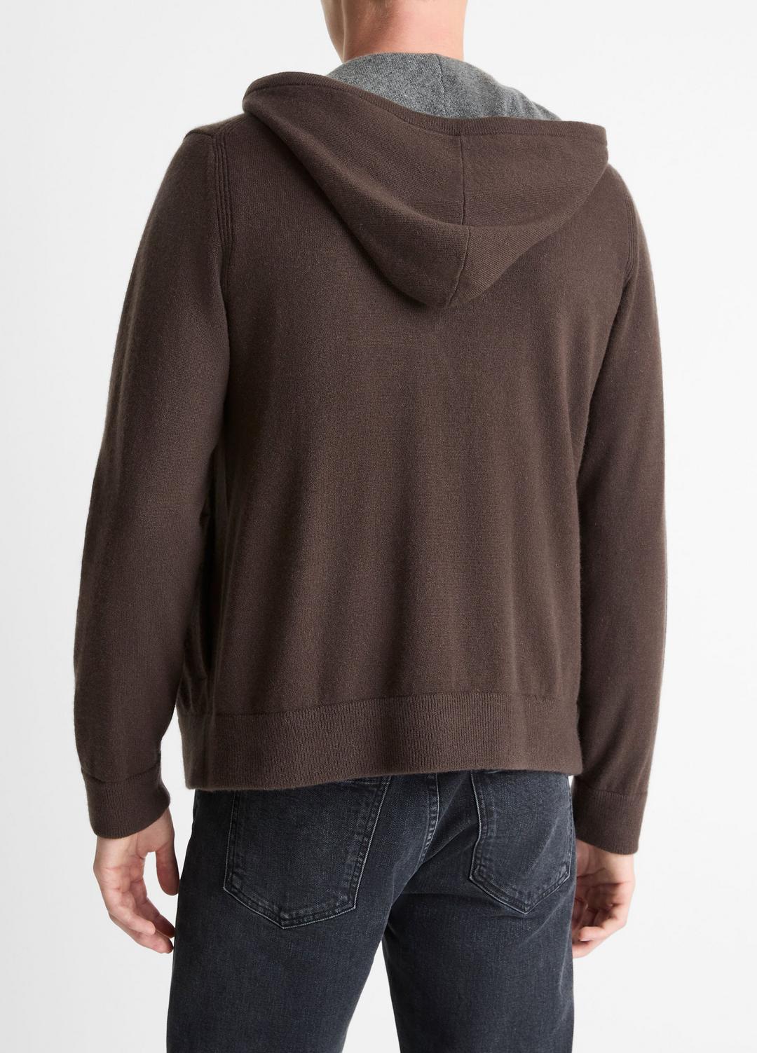 VINCE Men Cashmere Zip-Front Hoodie in Sweatshirts & Hoodies