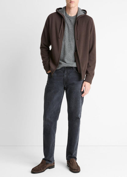 VINCE Men Cashmere Zip-Front Hoodie in Sweatshirts & Hoodies