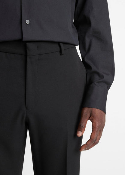 VINCE Men Stretch-Wool Classic Pant in Trousers