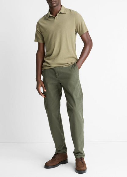 VINCE Men Owen Athletic Stretch-Cotton Pant in Trousers