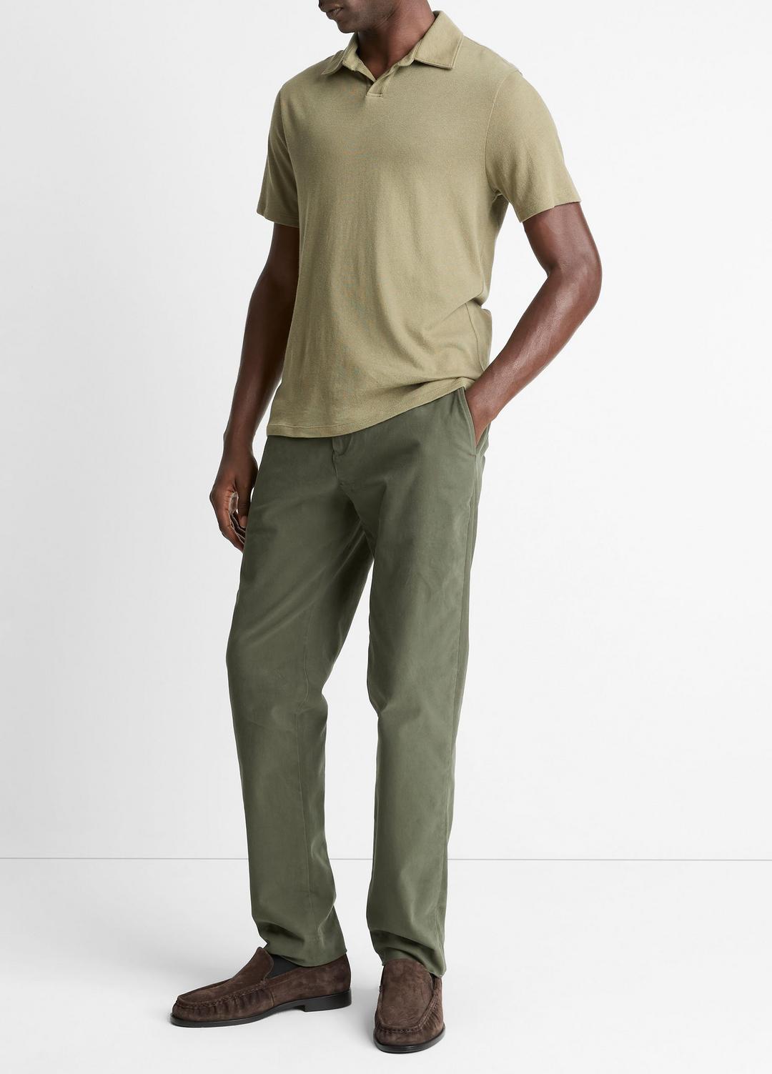 VINCE Men Owen Athletic Stretch-Cotton Pant in Trousers