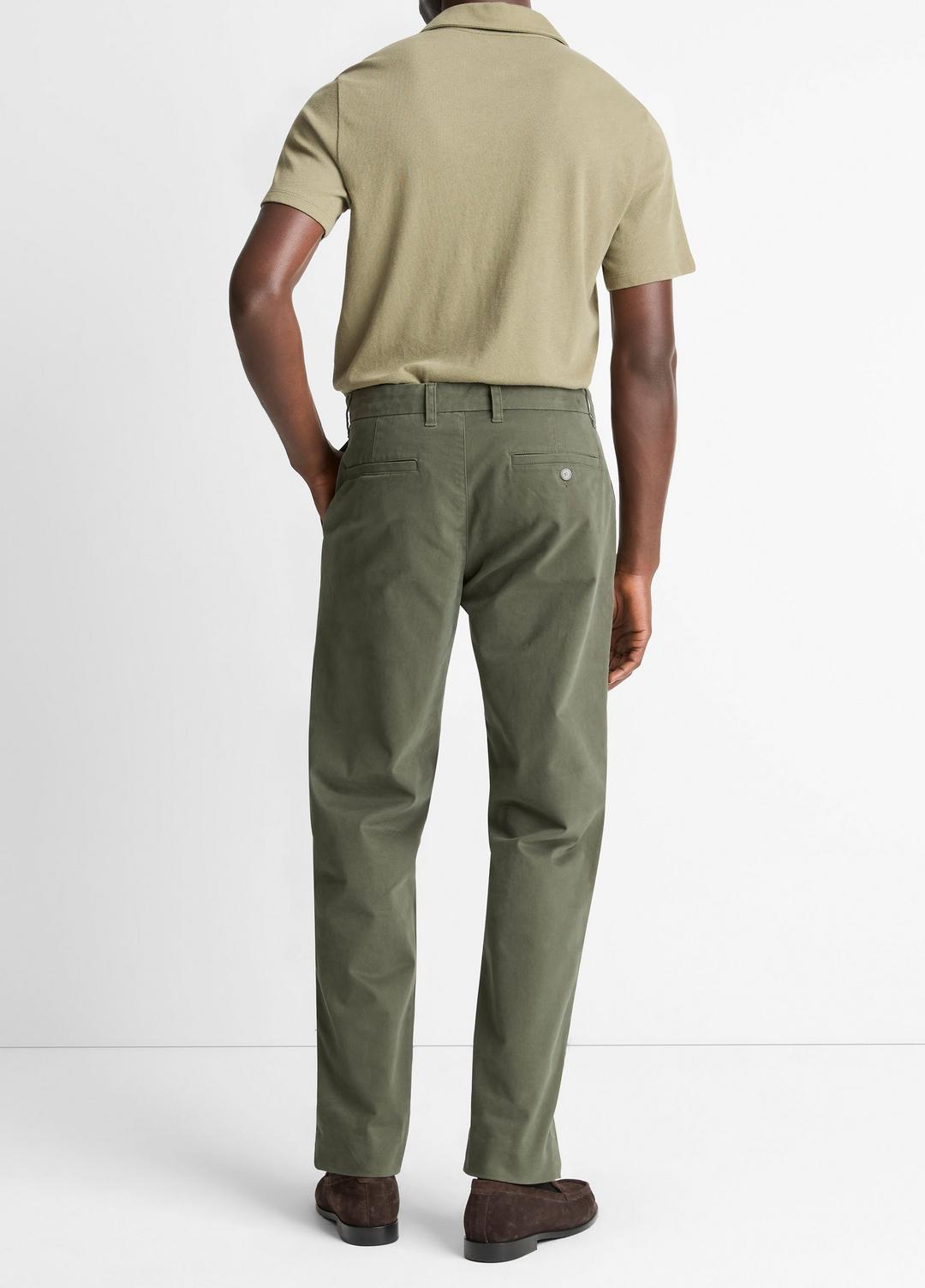 VINCE Men Owen Athletic Stretch-Cotton Pant in Trousers