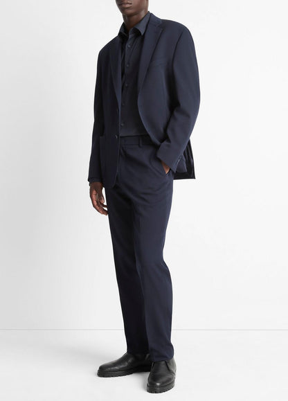 VINCE Men Stretch-Wool Classic Pant in Trousers