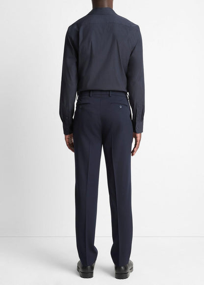 VINCE Men Stretch-Wool Classic Pant in Trousers