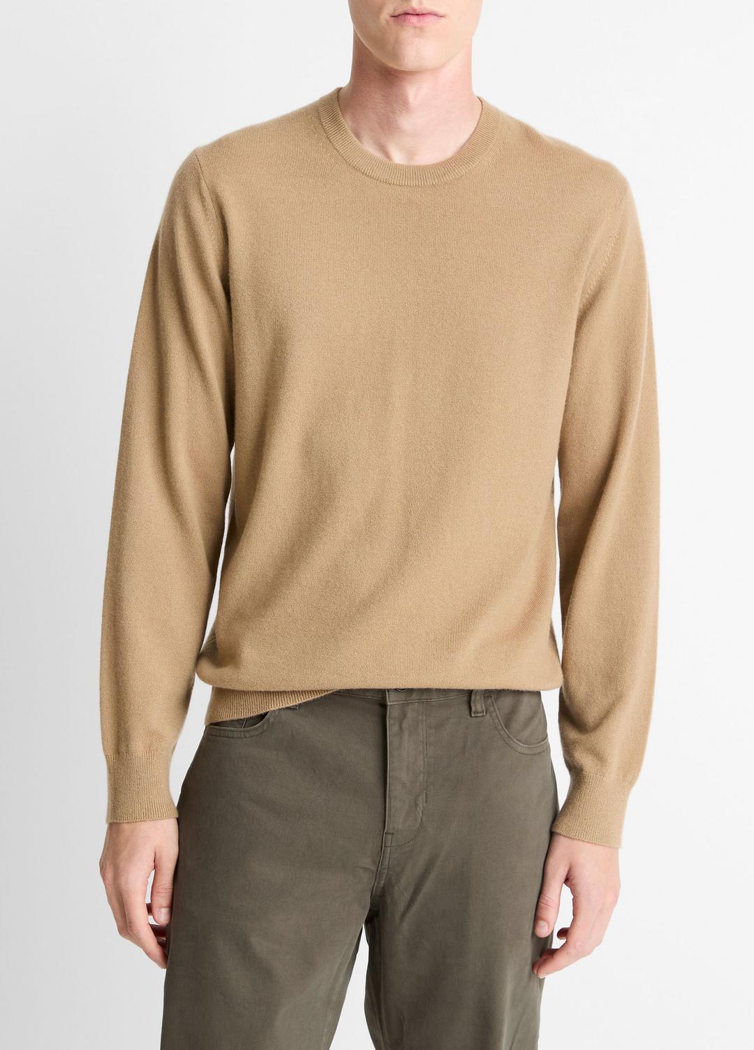 VINCE Men Cashmere Crew Neck Sweater in Crew Neck