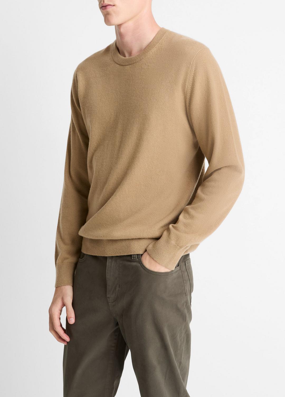 VINCE Men Cashmere Crew Neck Sweater in Crew Neck