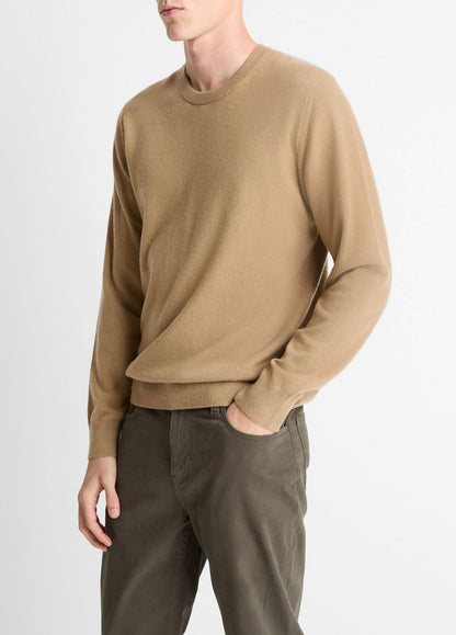 VINCE Men Cashmere Crew Neck Sweater in Crew Neck