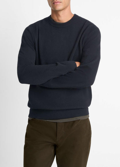 VINCE Men Cashmere Crew Neck Sweater in Crew Neck