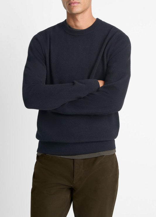 VINCE Men Cashmere Crew Neck Sweater in Crew Neck