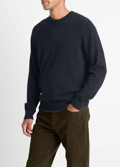 VINCE Men Cashmere Crew Neck Sweater in Crew Neck