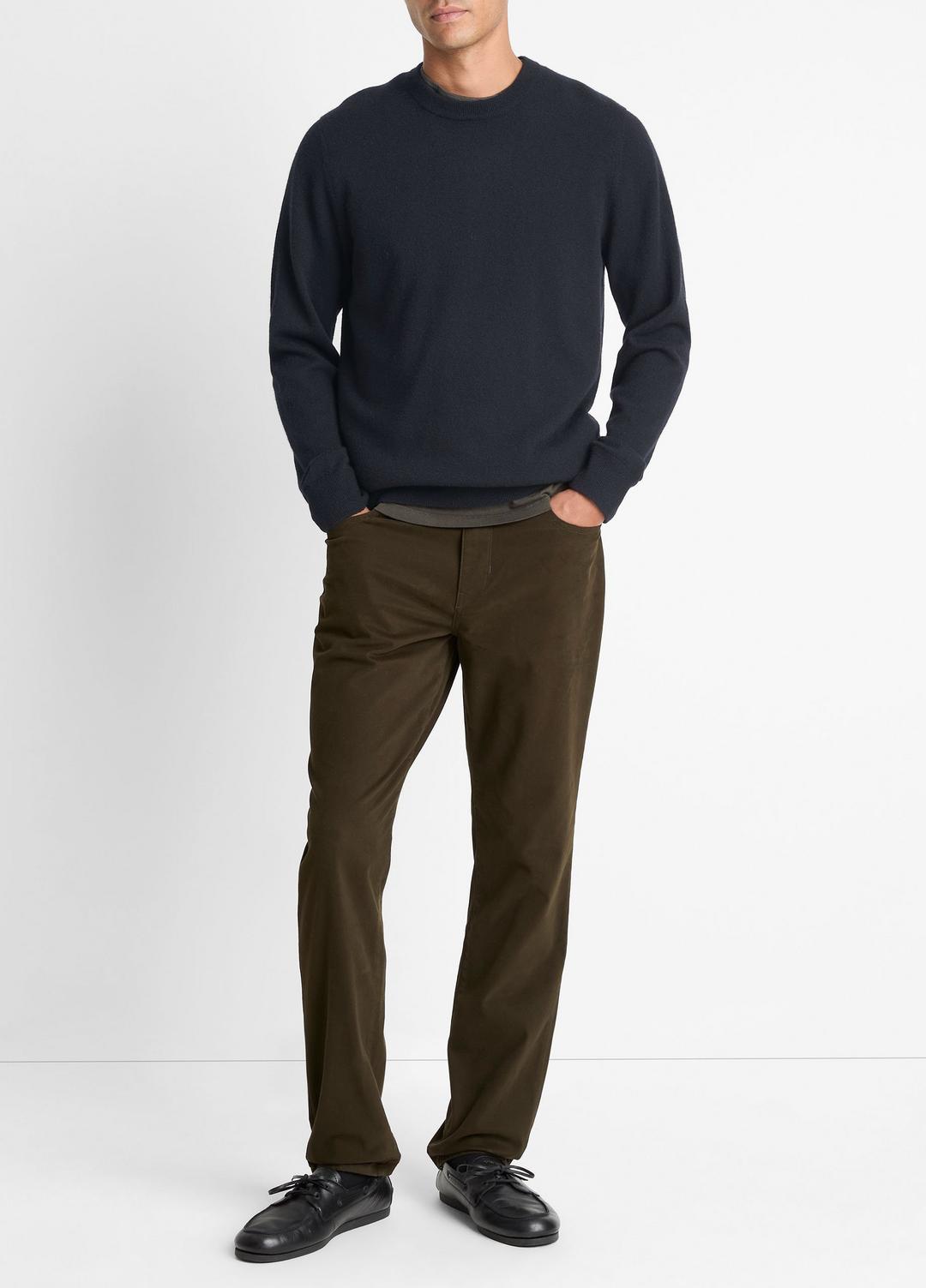 VINCE Men Cashmere Crew Neck Sweater in Crew Neck