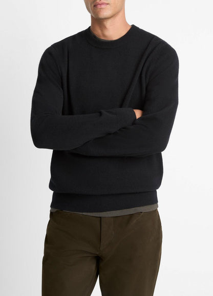 VINCE Men Cashmere Crew Neck Sweater in Crew Neck