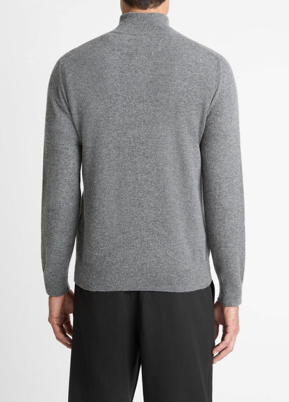 VINCE Men Cashmere Quarter-Zip Sweater in Quarter Zip