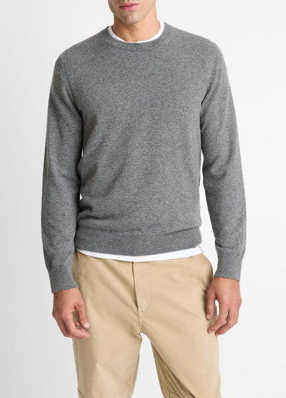 VINCE Men Cashmere Crew Neck Sweater in Crew Neck