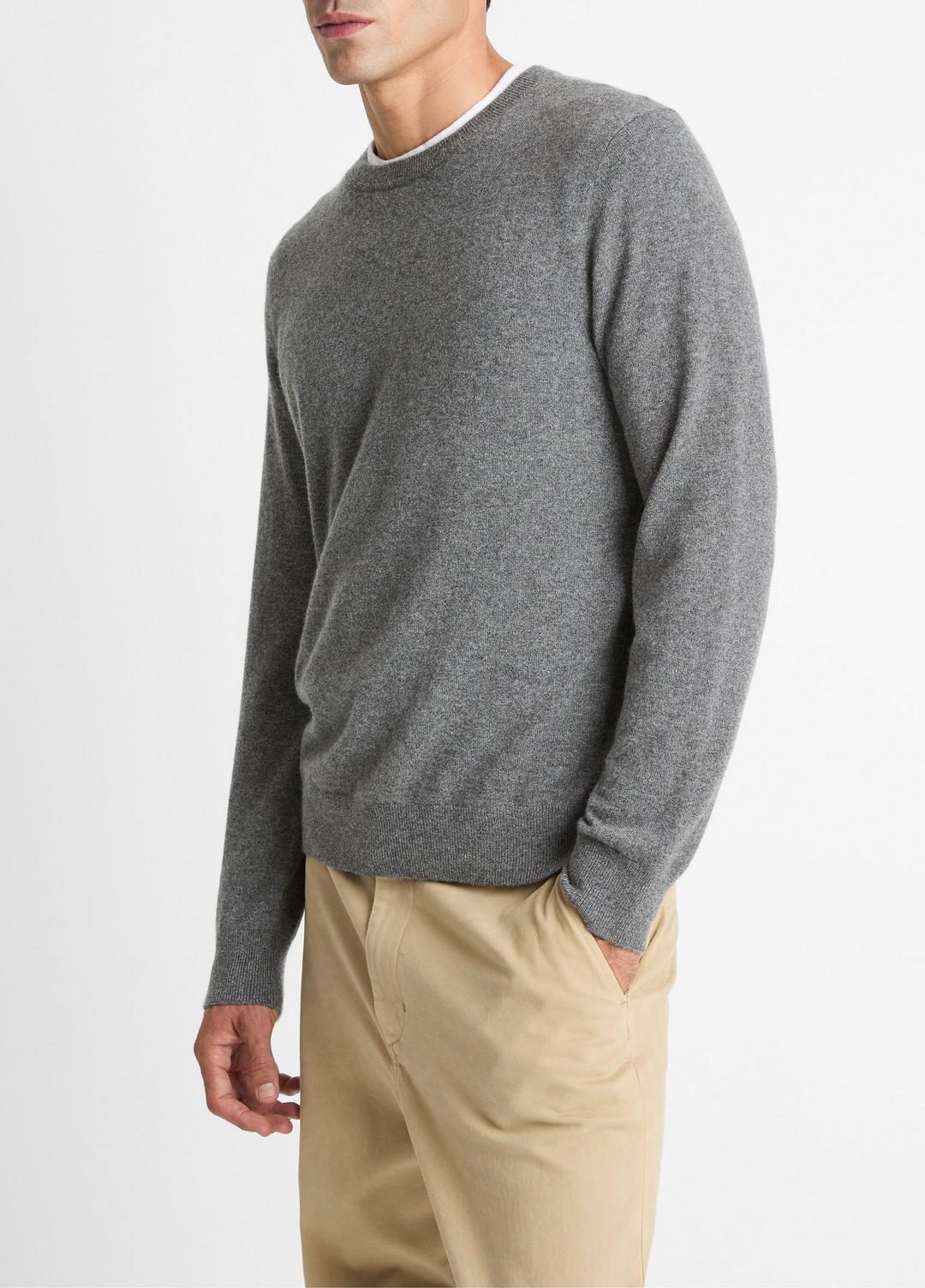 VINCE Men Cashmere Crew Neck Sweater in Crew Neck