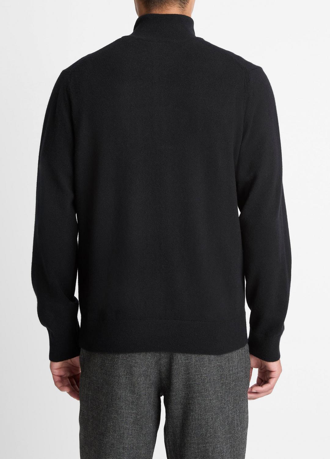 VINCE Men Cashmere Quarter-Zip Sweater in Quarter Zip