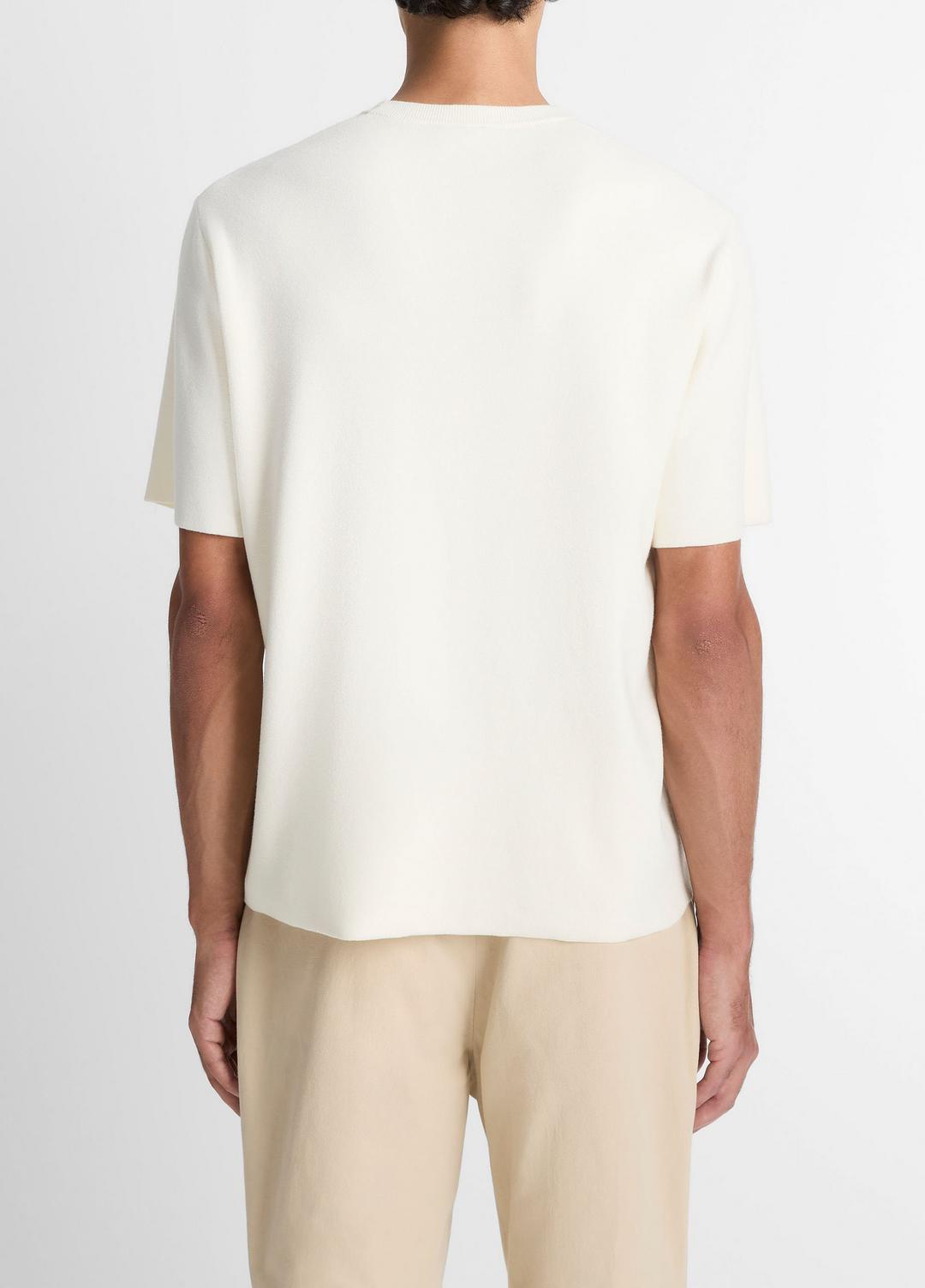 VINCE Men Milano Short-Sleeve Crew Neck Sweater in Crew Neck