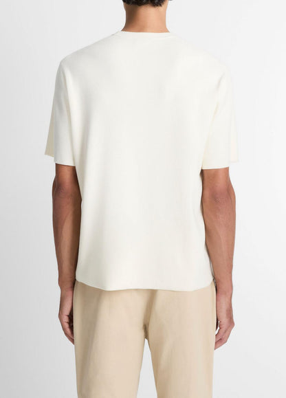 VINCE Men Milano Short-Sleeve Crew Neck Sweater in Crew Neck