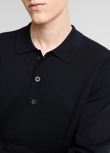 VINCE Men Italian Merino Wool Milano Polo Sweater in Sweaters