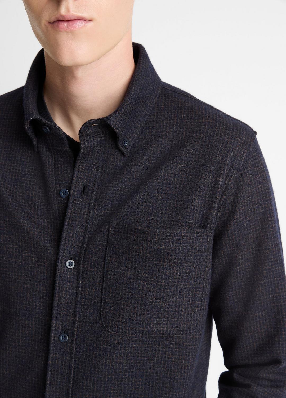 VINCE Men Tattersall Plaid Button-Down Shirt in Long Sleeve