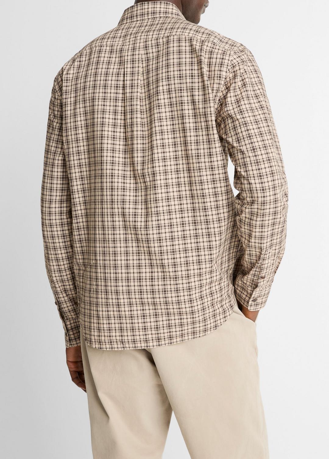 VINCE Men Great Falls Plaid Cotton Button-Front Shirt in Long Sleeve
