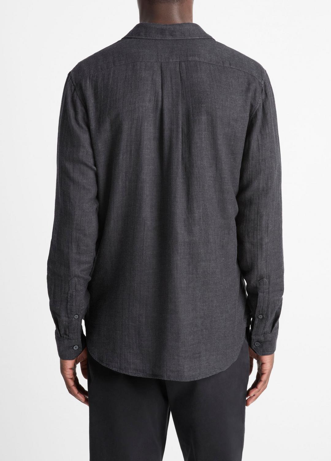 VINCE Men Double Face Long Sleeve in Long Sleeve