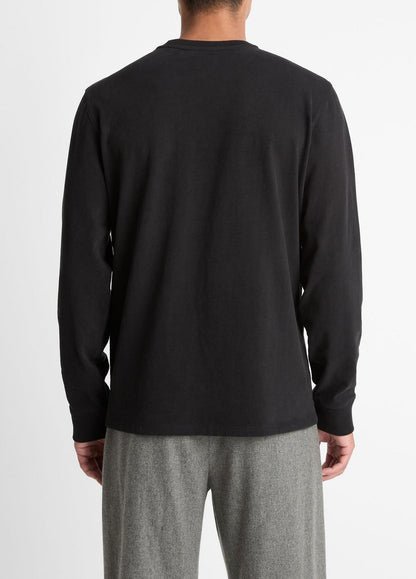 VINCE Men Sueded Jersey Long-Sleeve Pocket T-Shirt in Long Sleeve