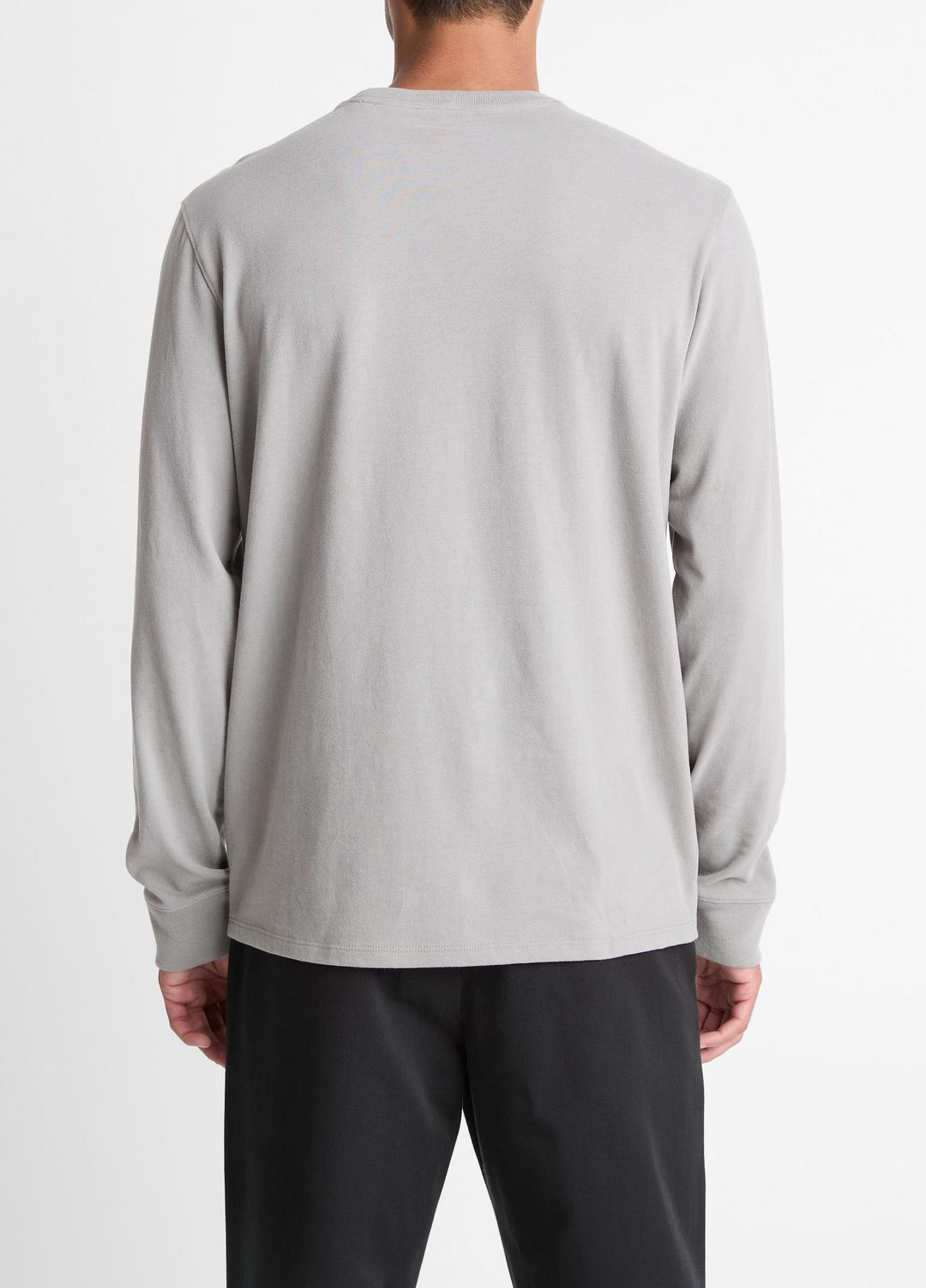 VINCE Men Sueded Jersey Long-Sleeve Pocket T-Shirt in Long Sleeve