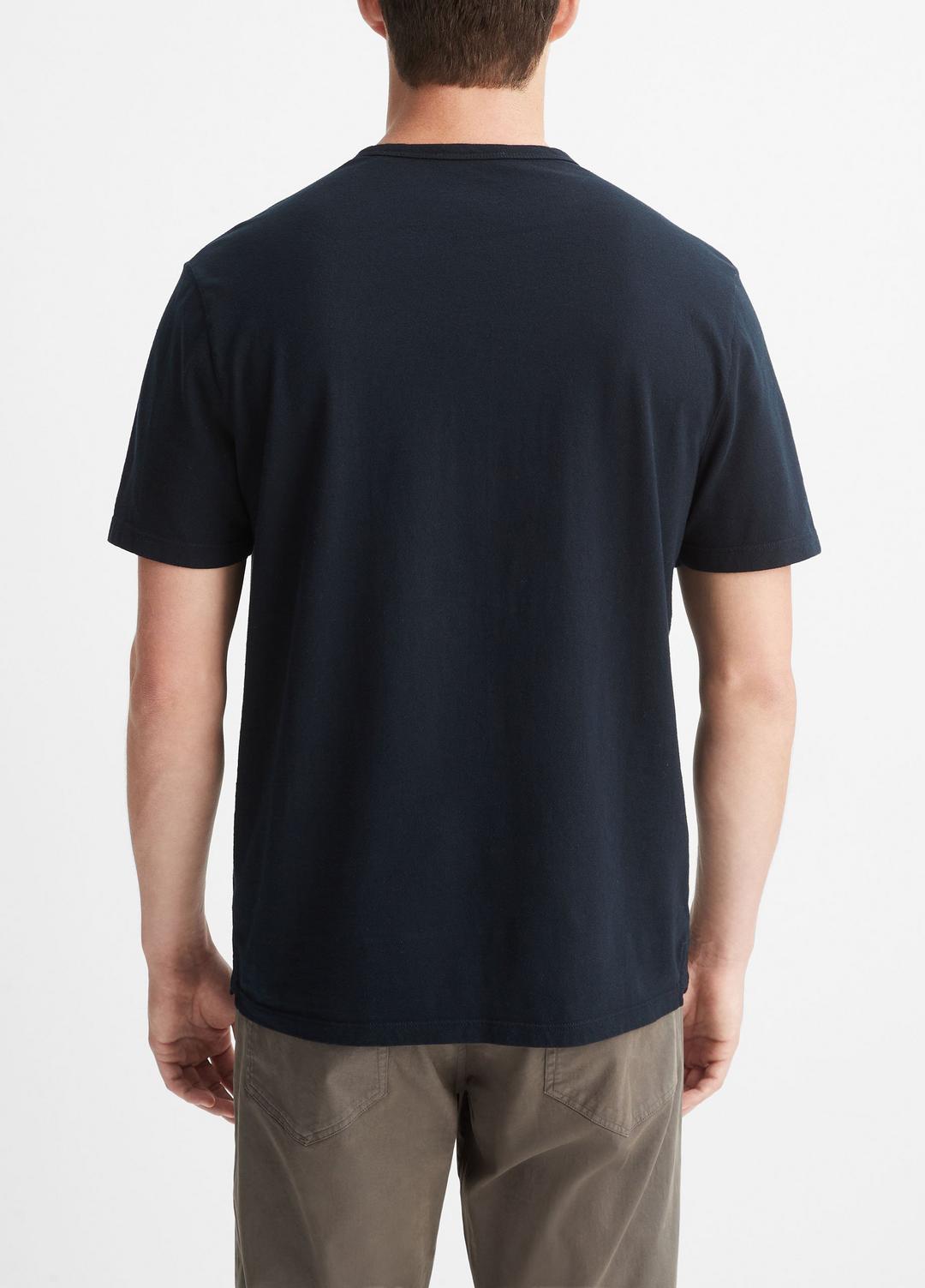 VINCE Men Garment Dye Cotton T-Shirt in T-Shirts & Polos