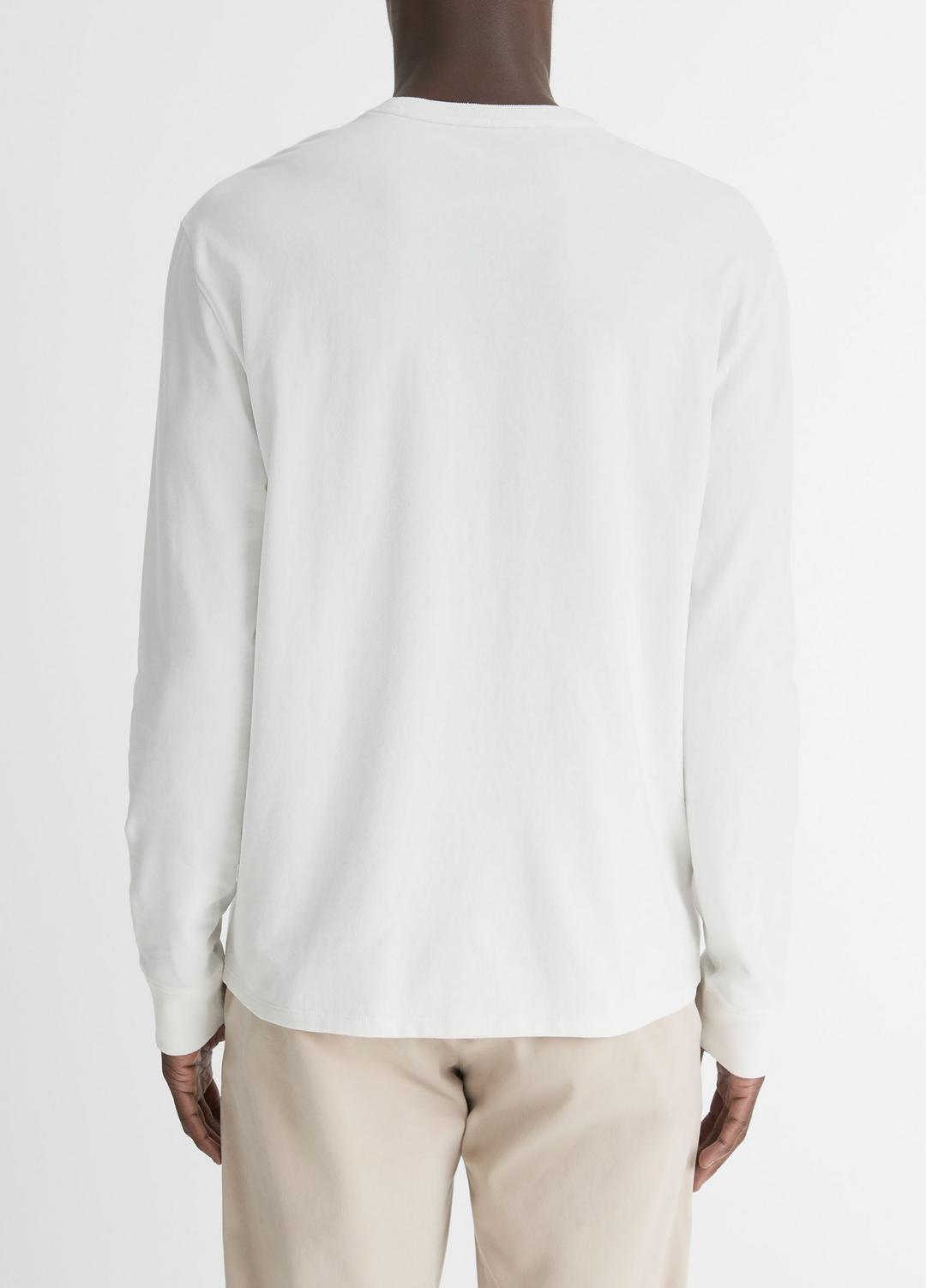 VINCE Men Sueded Jersey Long-Sleeve Pocket T-Shirt in Long Sleeve