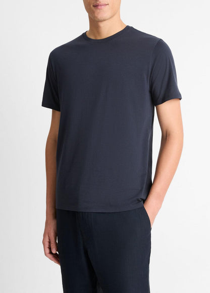 VINCE Men Pima Cotton Crew Neck T-Shirt in Short Sleeve
