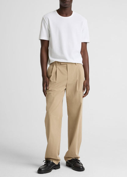 VINCE Men Pima Cotton Piqué Crew Neck T-Shirt in Short Sleeve