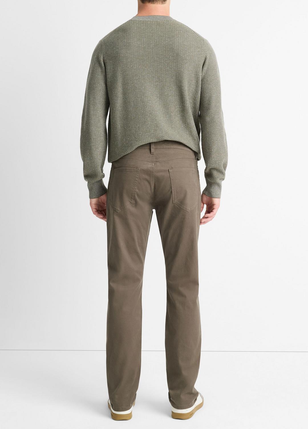 VINCE Men Dylan Slim 5-Pocket Peached Stretch-Cotton Pant in Trousers