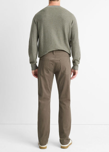 VINCE Men Dylan Slim 5-Pocket Peached Stretch-Cotton Pant in Trousers