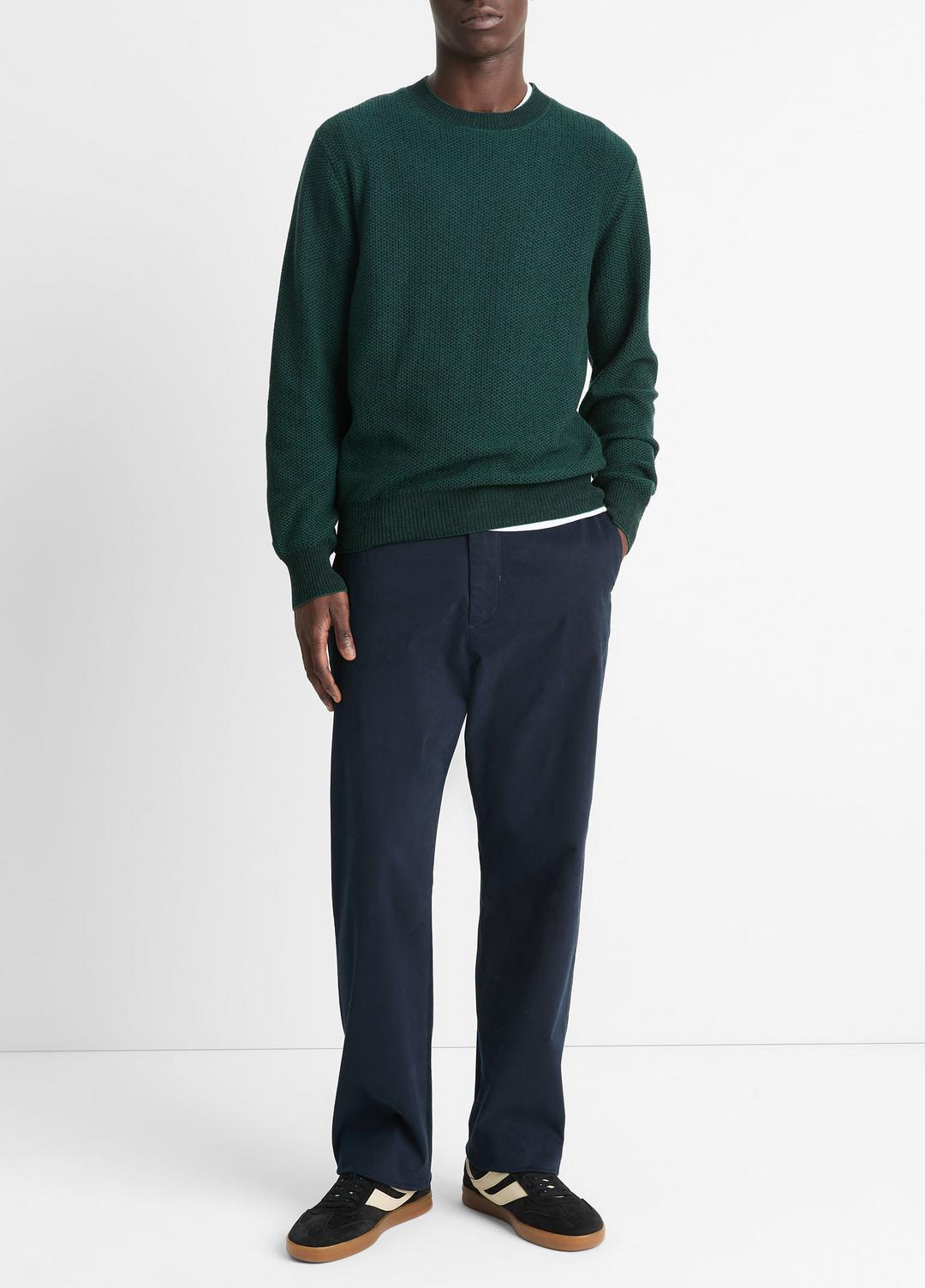 VINCE Men Louie Relaxed Stretch-Cotton Pant in Trousers