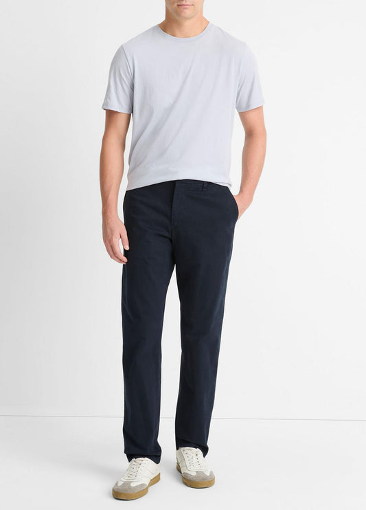 VINCE Men Dylan Slim Cotton Chino Pant in Trousers