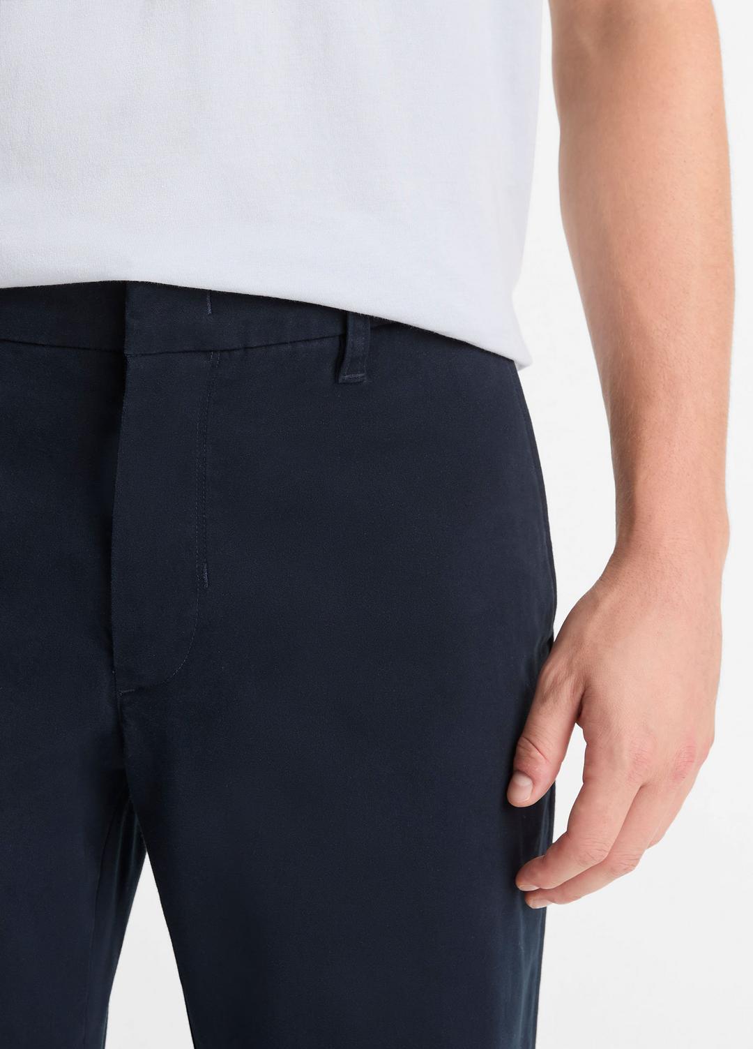 VINCE Men Dylan Slim Cotton Chino Pant in Trousers