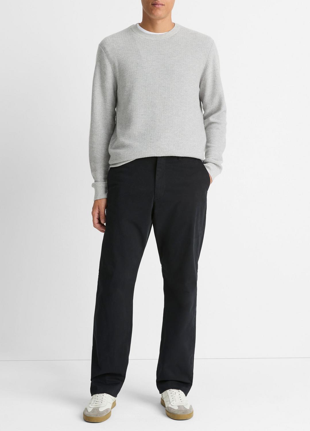 VINCE Men Louie Relaxed Stretch-Cotton Pant in Trousers