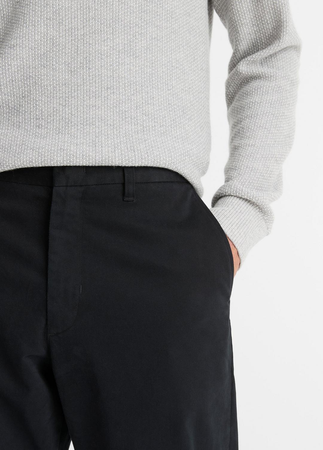 VINCE Men Louie Relaxed Stretch-Cotton Pant in Trousers