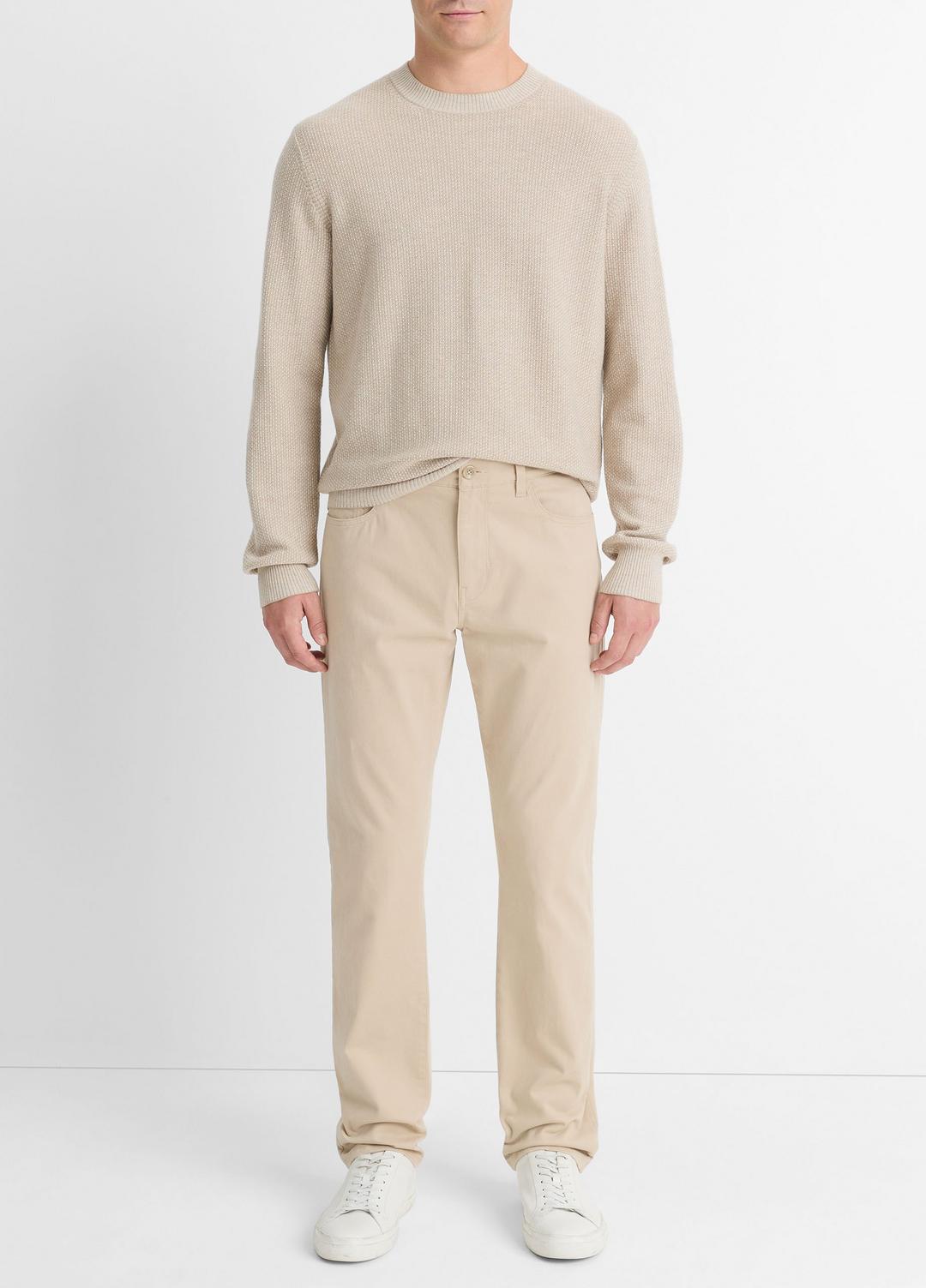 VINCE Men Dylan Slim 5-Pocket Peached Stretch-Cotton Pant in Trousers