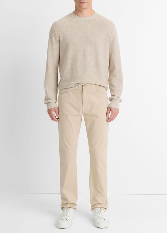 VINCE Men Dylan Slim 5-Pocket Peached Stretch-Cotton Pant in Trousers