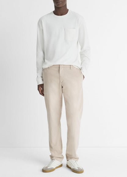 VINCE Men Dylan Slim Cotton Chino Pant in Trousers
