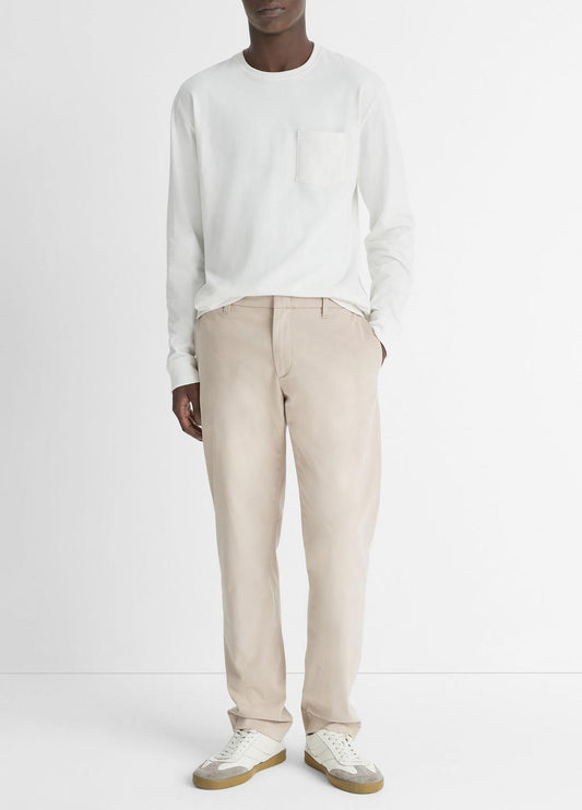 VINCE Men Dylan Slim Cotton Chino Pant in Trousers