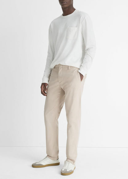 VINCE Men Dylan Slim Cotton Chino Pant in Trousers