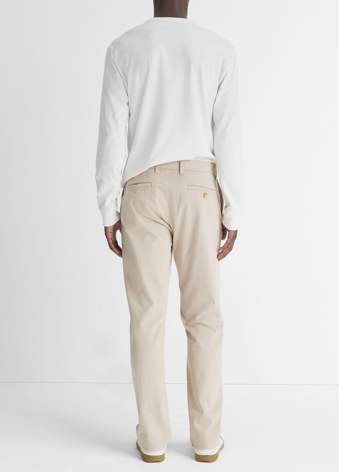 VINCE Men Dylan Slim Cotton Chino Pant in Trousers