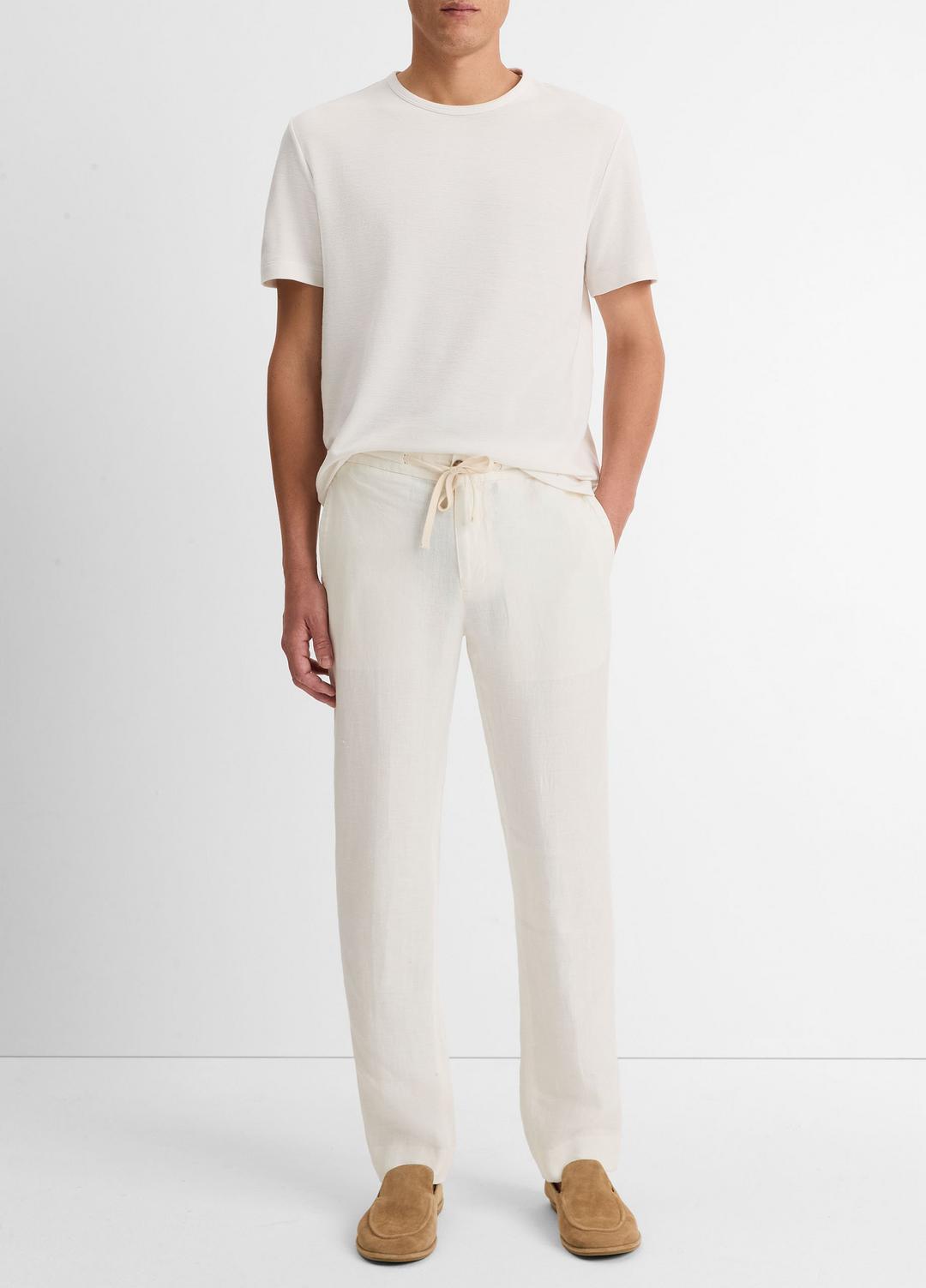 VINCE Men Lightweight Hemp Pant in Trousers
