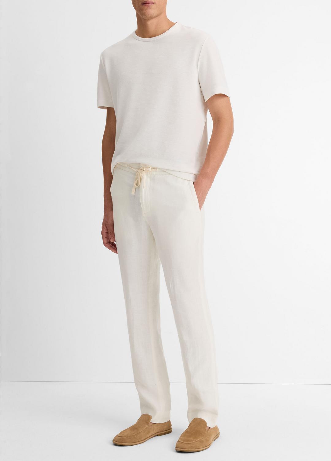 VINCE Men Lightweight Hemp Pant in Trousers