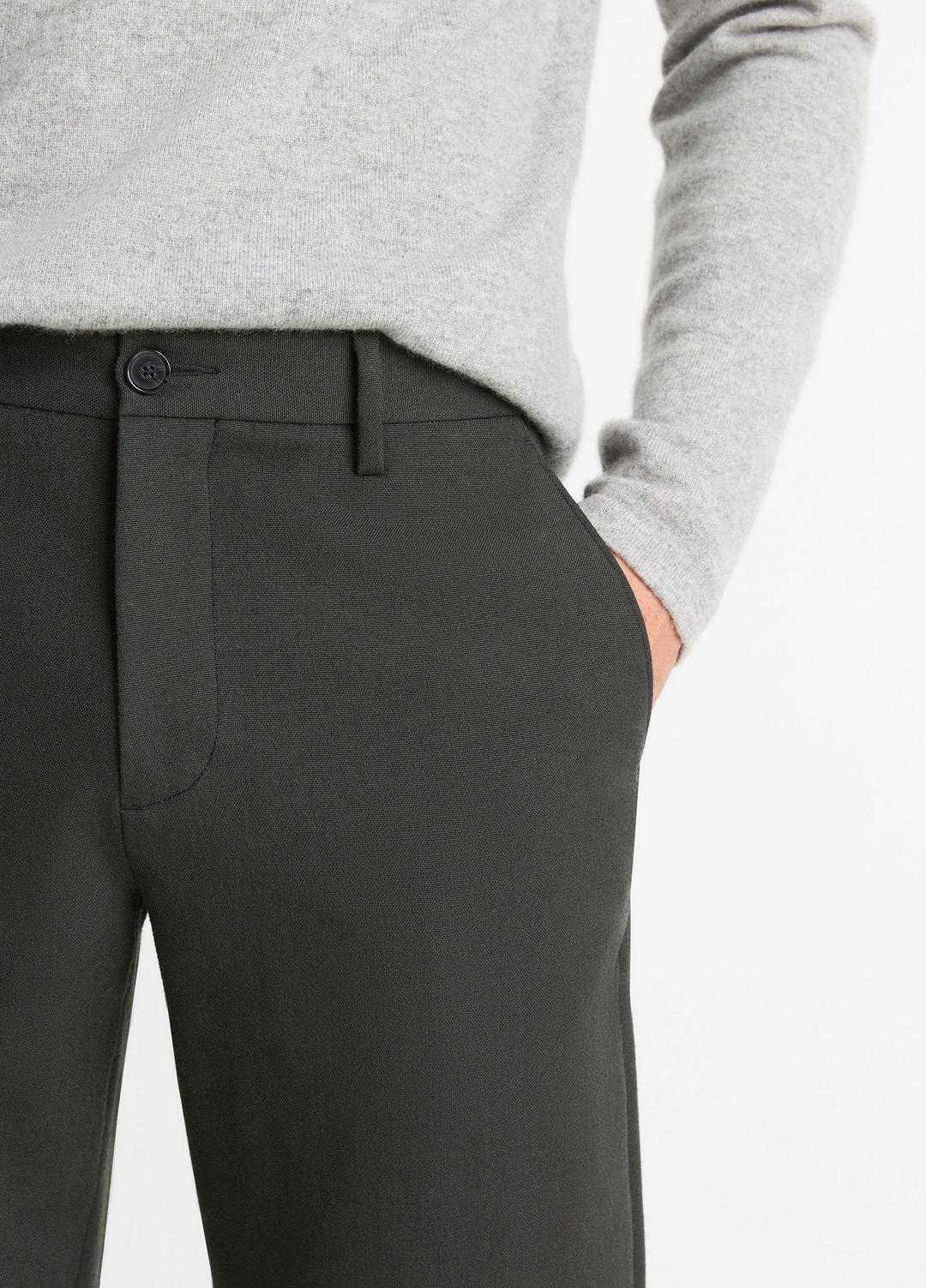 VINCE Men Owen Athletic Wool Suiting Pant in Trousers