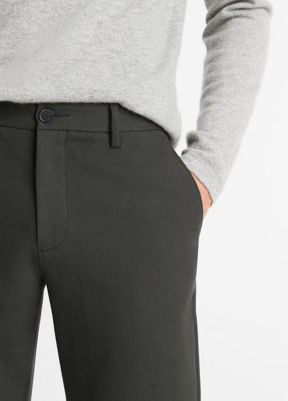 VINCE Men Owen Athletic Wool Suiting Pant in Trousers