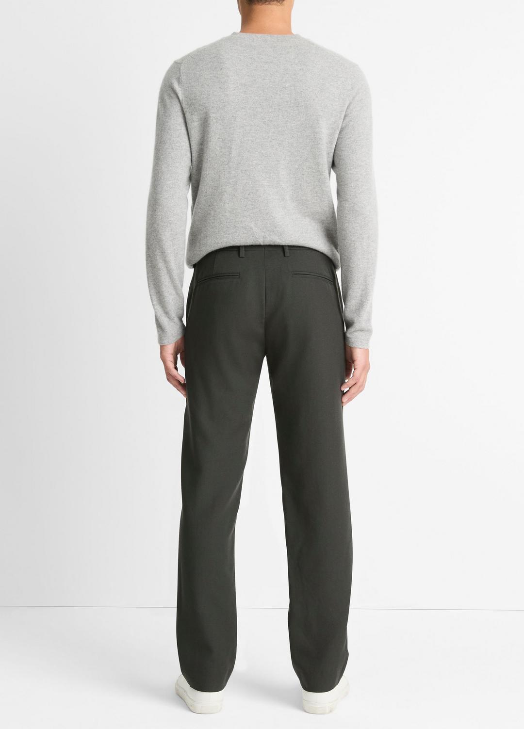 VINCE Men Owen Athletic Wool Suiting Pant in Trousers